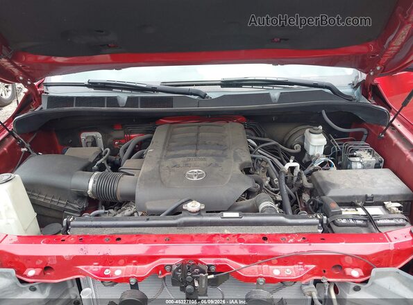 5TFEM5F13KX137323 2019 TOYOTA TUNDRA Red Вид ззаду
