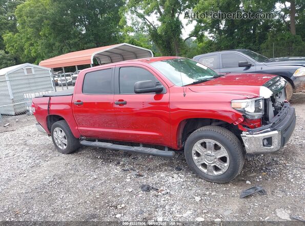 5TFEM5F13KX137323 2019 TOYOTA TUNDRA Red Панорамний вид салону 360°