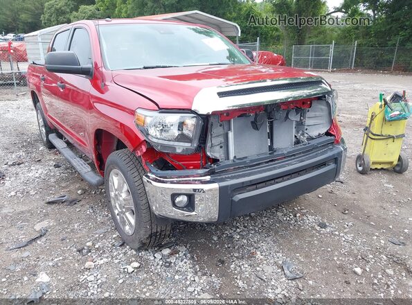 5TFEM5F13KX137323 2019 TOYOTA TUNDRA Red 