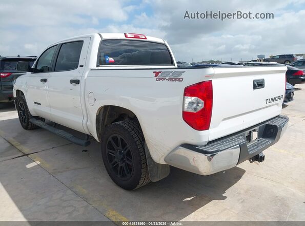 5TFEM5F14KX144605 2019 TOYOTA TUNDRA Белый Задняя левая четверть