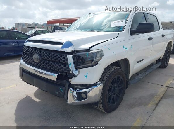 5TFEM5F14KX144605 2019 TOYOTA TUNDRA Белый Вид спереди