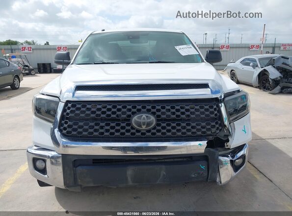 5TFEM5F14KX144605 2019 TOYOTA TUNDRA Белый Вид щитка приборов