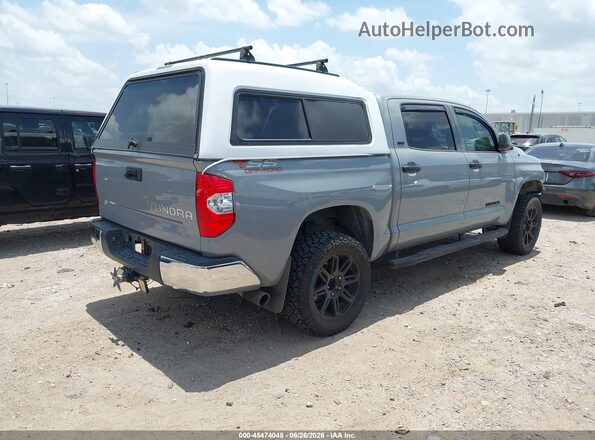 5TFEM5F15KX141986 2019 TOYOTA TUNDRA Серый Задняя правая четверть