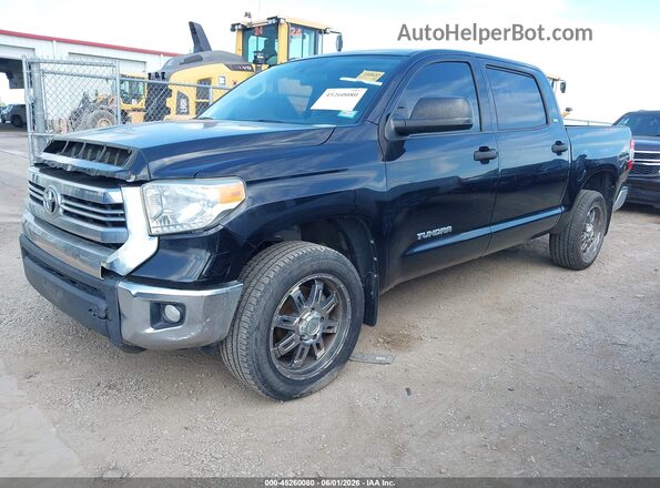 5TFEM5F16GX096998 2016 TOYOTA TUNDRA Black Vista tres cuartos delantera izquierda