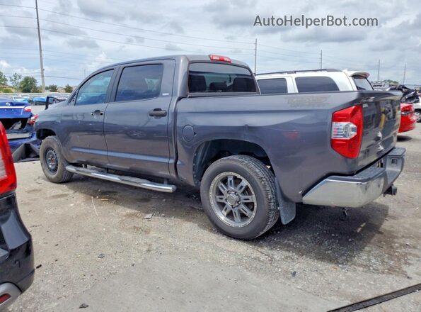 5TFEM5F17JX128672 2018 TOYOTA TUNDRA Gray 