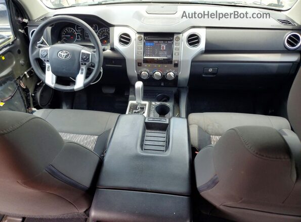 5TFEM5F17JX128672 2018 TOYOTA TUNDRA Gray 