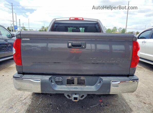 5TFEM5F17JX128672 2018 TOYOTA TUNDRA Gray 