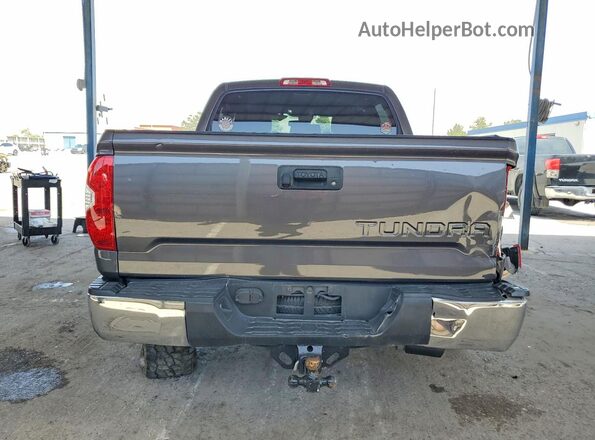 5TFEM5F17KX136482 2019 TOYOTA TUNDRA Gray Widok z tyłu