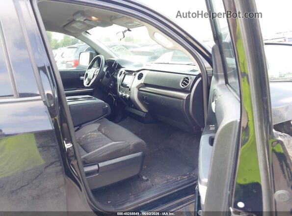 5TFEM5F1XHX110807 2017 TOYOTA TUNDRA Black Front interior view