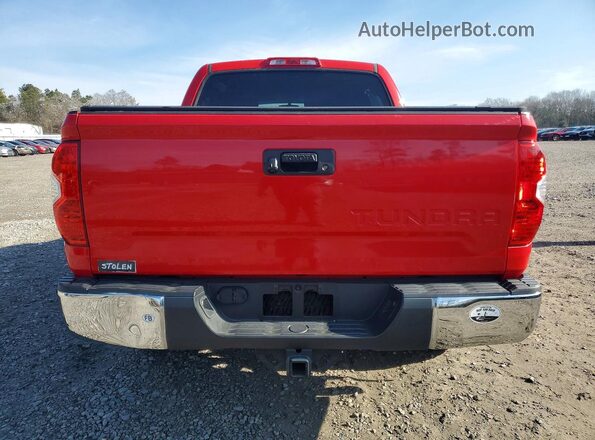 5TFEW5F17GX208587 2016 TOYOTA TUNDRA Red უკანა ხედი