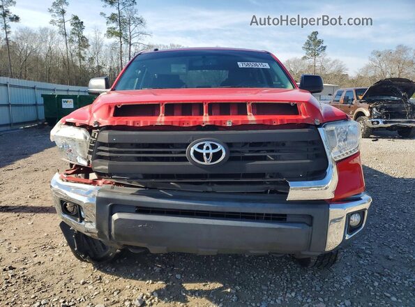 5TFEW5F17GX208587 2016 TOYOTA TUNDRA Red წინა ხედი