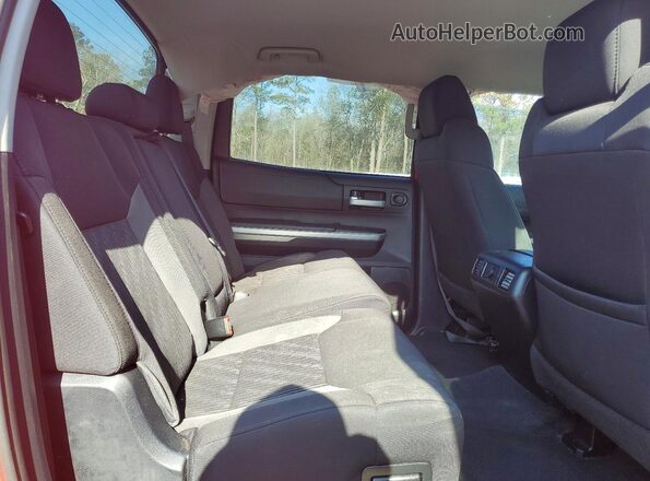 5TFEW5F17GX208587 2016 TOYOTA TUNDRA Red უკანა სავარძლების ხედი