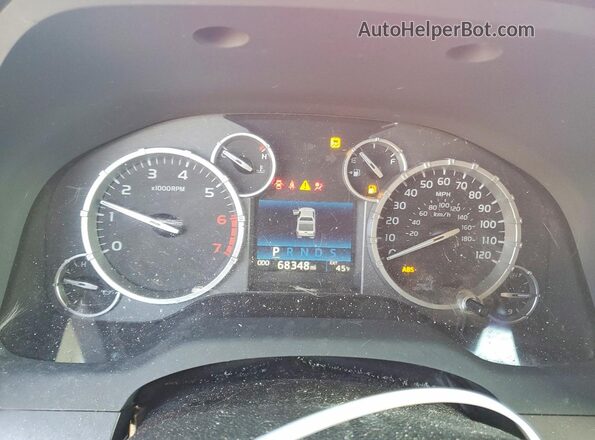 5TFEW5F17GX208587 2016 TOYOTA TUNDRA Red ხელსაწყოთა პანელის ხედი