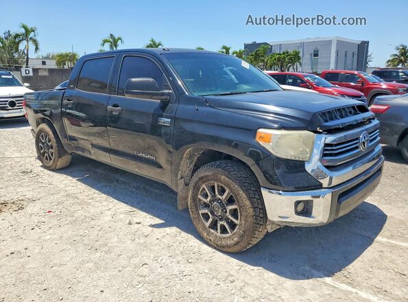 5TFEW5F18GX192707 2016 TOYOTA TUNDRA Черный Передняя правая четверть