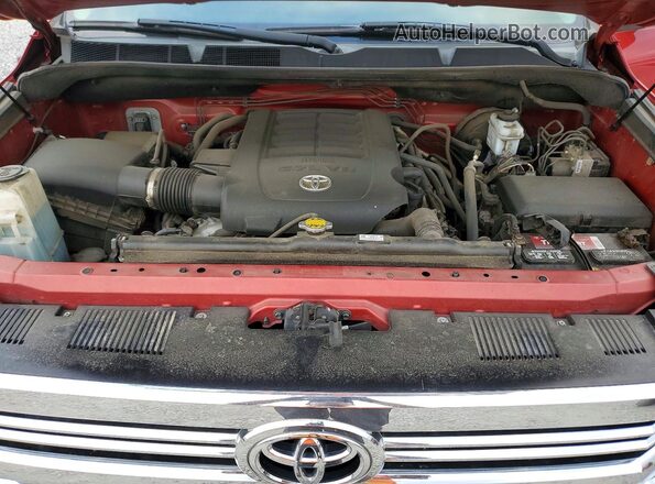 5TFEW5F18HX220801 2017 TOYOTA TUNDRA Red 