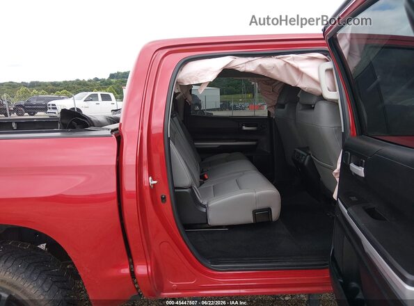 5TFEY5F11MX283176 2021 TOYOTA TUNDRA Red VIN sticker view
