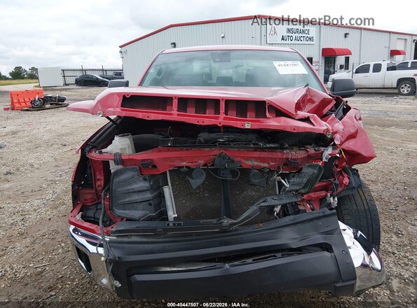 5TFEY5F11MX283176 2021 TOYOTA TUNDRA Red Rear interior view