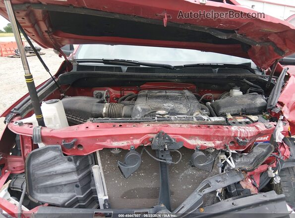 5TFEY5F11MX283176 2021 TOYOTA TUNDRA Red Rear view