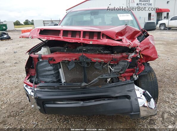 5TFEY5F11MX283176 2021 TOYOTA TUNDRA Red Front view