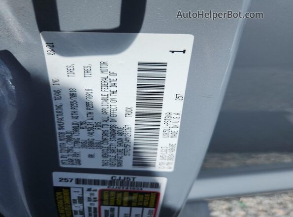 5TFEY5F14MX291367 2021 TOYOTA TUNDRA Gray 