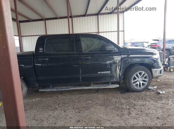 5TFEY5F17JX234303 2018 TOYOTA TUNDRA Black Vista interior trasera
