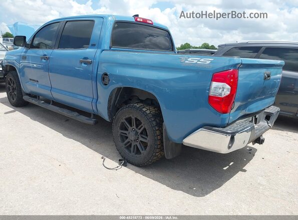 5TFEY5F18LX259536 2020 TOYOTA TUNDRA Blue Հետևի ձախ
