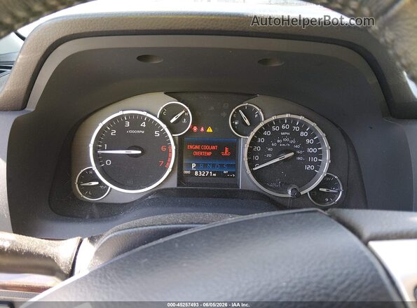5TFFW5F11HX213919 2017 TOYOTA TUNDRA Silver Հետևի նստատեղերի տեսք
