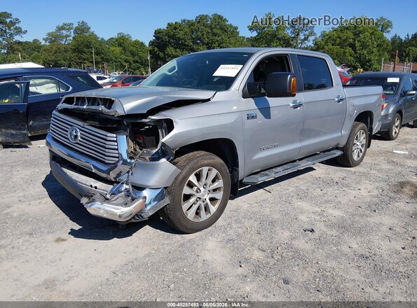 5TFFW5F11HX213919 2017 TOYOTA TUNDRA Silver Առջևի ձախ երեք քառորդ տեսարան