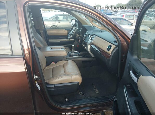 5TFFW5F16GX192886 2016 TOYOTA TUNDRA Коричневый Вид салона спереди