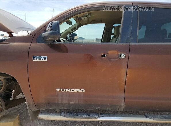 5TFFW5F19GX206280 2016 TOYOTA TUNDRA Brown Vista interior delantera