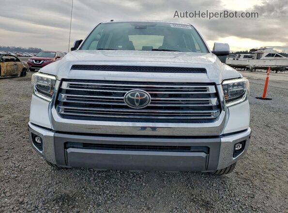 5TFGY5F17JX230809 2018 TOYOTA TUNDRA White 