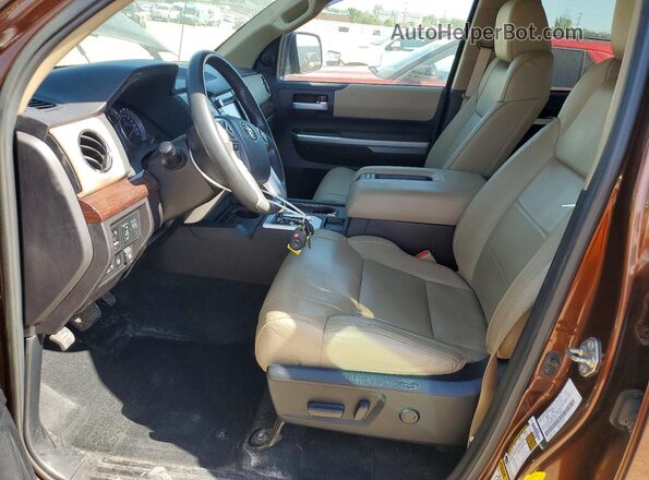 5TFHW5F12GX519146 2016 TOYOTA TUNDRA Brown Vista interior delantera