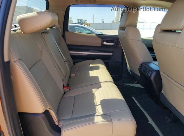 5TFHW5F12GX519146 2016 TOYOTA TUNDRA Brown Vista de los asientos traseros