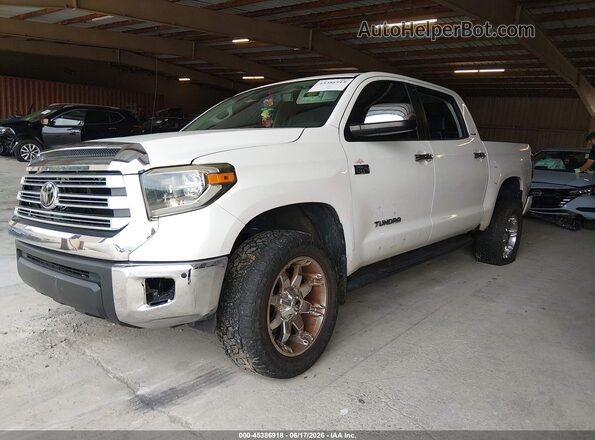 5TFHW5F12JX750331 2018 TOYOTA TUNDRA White Առջևի ձախ երեք քառորդ տեսարան