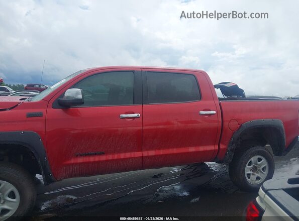 5TFHW5F13JX733795 2018 TOYOTA TUNDRA Red Vista interior de 360 grados