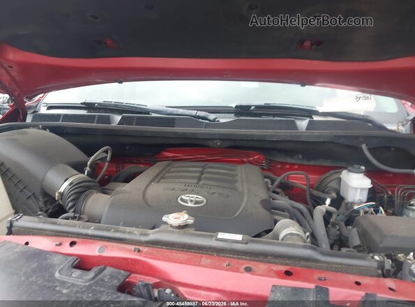 5TFHW5F13JX733795 2018 TOYOTA TUNDRA Red Vista trasera