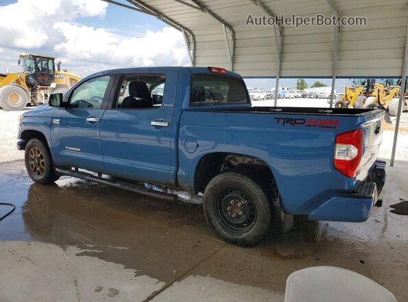 5TFHW5F19JX714894 2018 TOYOTA TUNDRA Blue Задня ліва чверть