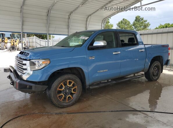 5TFHW5F19JX714894 2018 TOYOTA TUNDRA Blue 