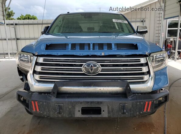 5TFHW5F19JX714894 2018 TOYOTA TUNDRA Blue 