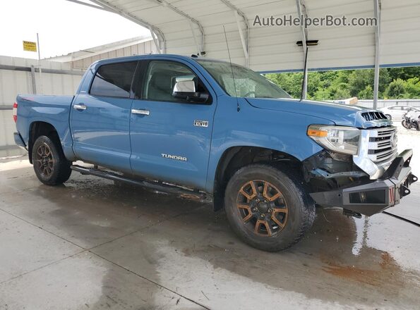 5TFHW5F19JX714894 2018 TOYOTA TUNDRA Blue 