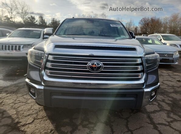 5TFHY5F12KX811799 2019 TOYOTA TUNDRA Gray 