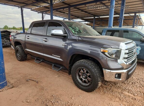 5TFHY5F14KX804093 2019 TOYOTA TUNDRA Charcoal Передня права чверть