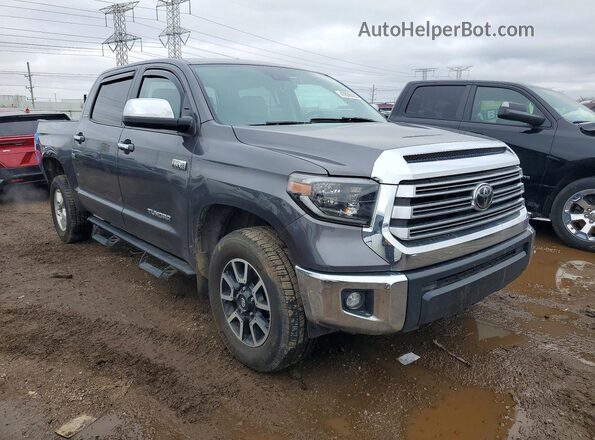 5TFHY5F15LX930447 2020 TOYOTA TUNDRA Gray Front right