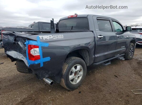 5TFHY5F15LX930447 2020 TOYOTA TUNDRA Gray Rear right