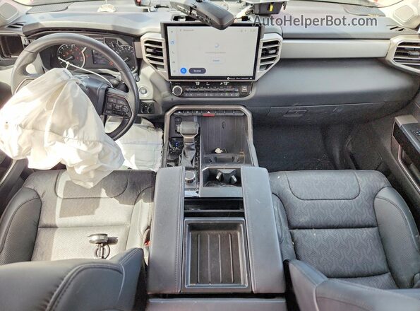 5TFJA5DA9PX087688 2023 TOYOTA TUNDRA Red Вид панелі приладів