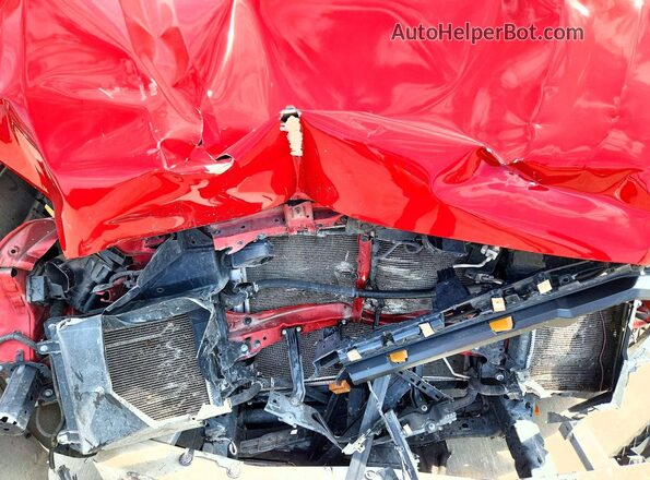 5TFJA5DA9PX087688 2023 TOYOTA TUNDRA Red Вид задньої частини салону