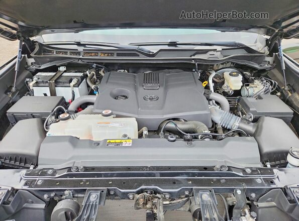 5TFJA5DB2PX081322 2023 TOYOTA TUNDRA Black Rear interior view