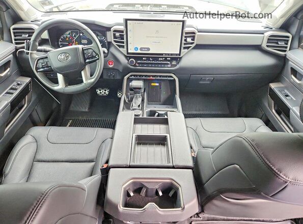 5TFJA5DB2PX081322 2023 TOYOTA TUNDRA Black Dashboard view