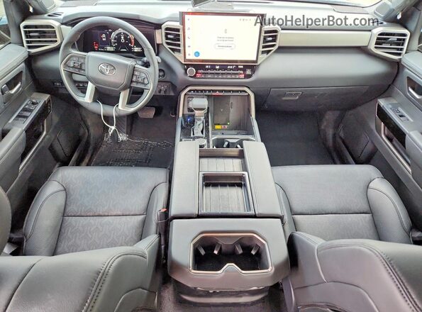 5TFJA5DB2SX324748 2025 TOYOTA TUNDRA Black Dashboard view