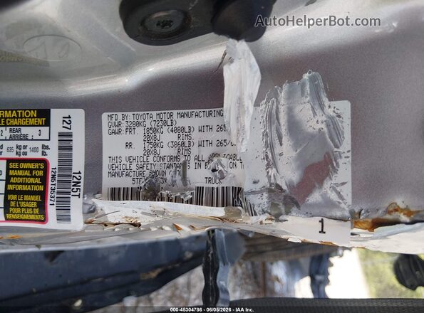 5TFJA5DB3NX039433 2022 TOYOTA TUNDRA Silver Widok komory silnika